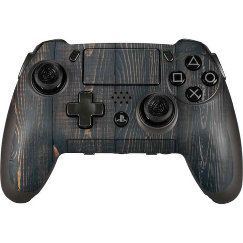 Black Painted Wood PlayStation Scuf Vantage 2 Controller Skin